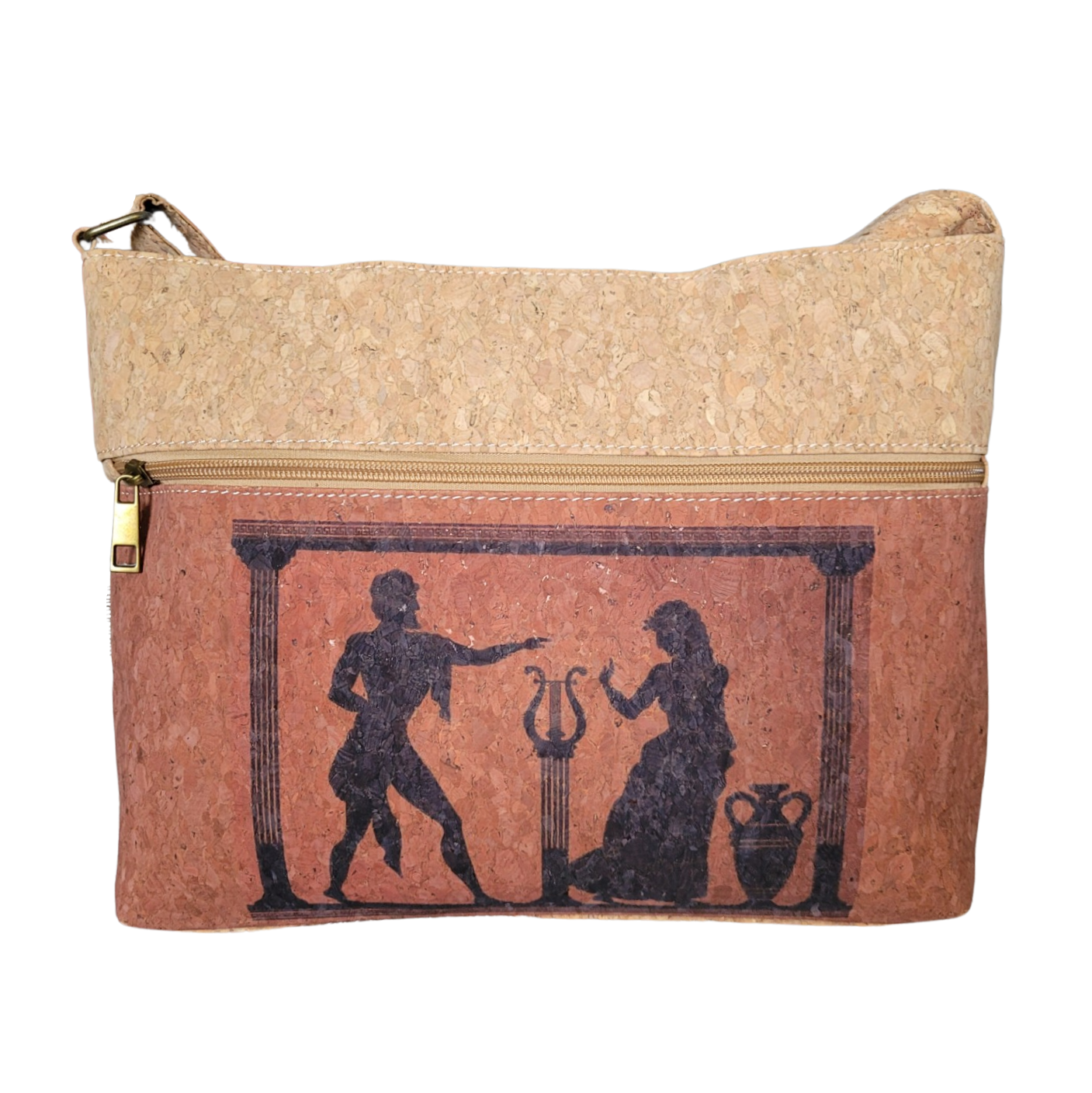 Large Size Cork Shoulder Bag Crossbody 141-1