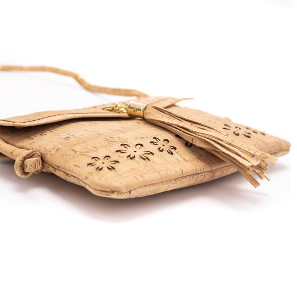 Cork Tassel Crossbody TT-033