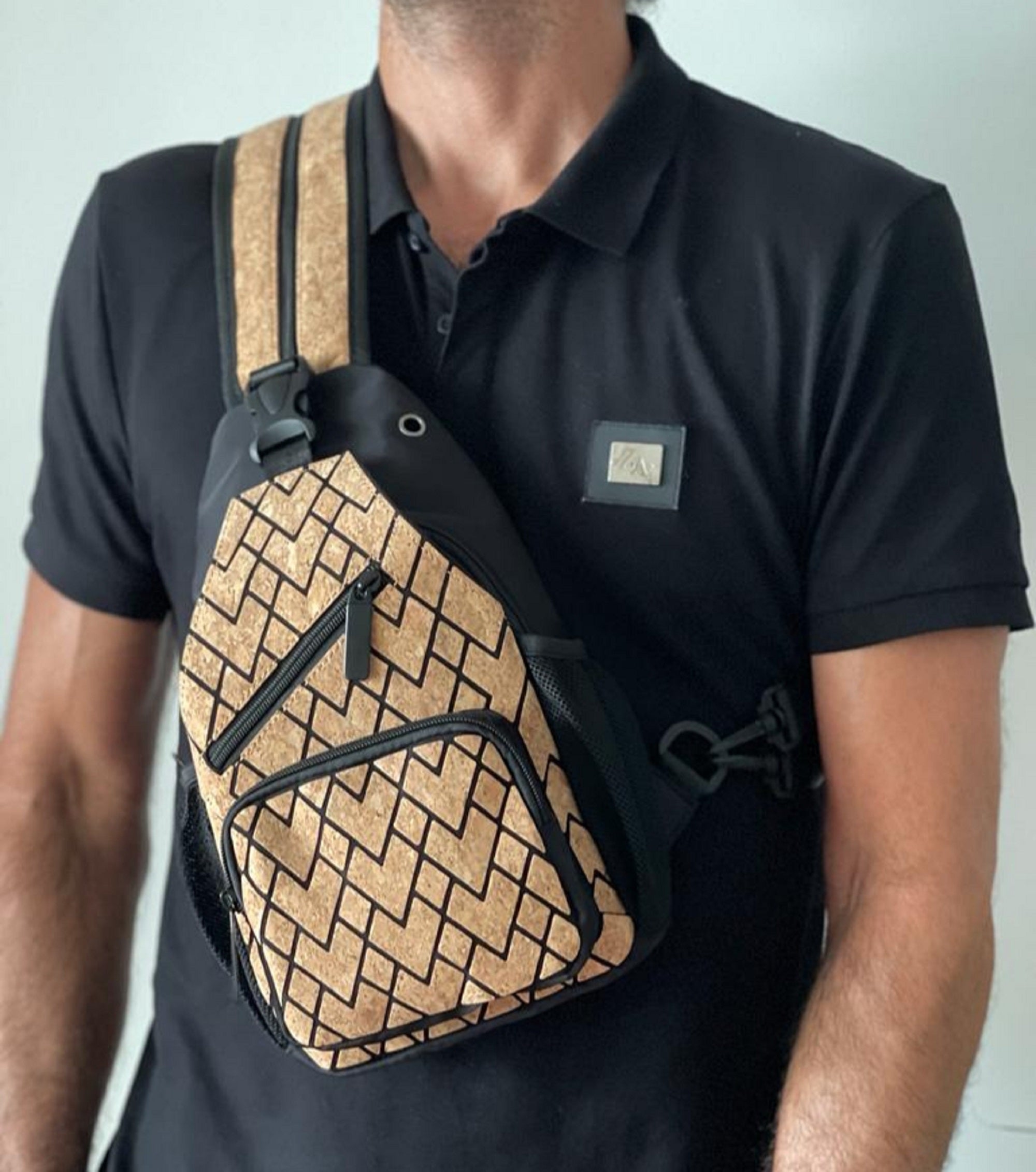 Cork Sling Bag Chest Shoulder Backpack SIRT-09-2
