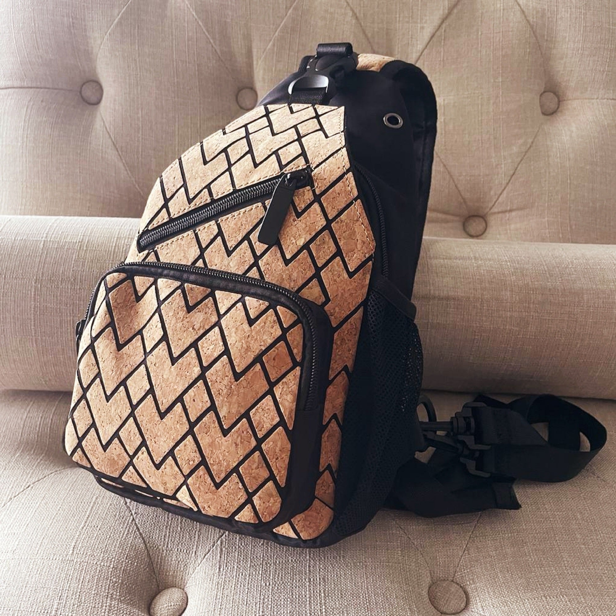 Cork Sling Bag Chest Shoulder Backpack SIRT-09-2