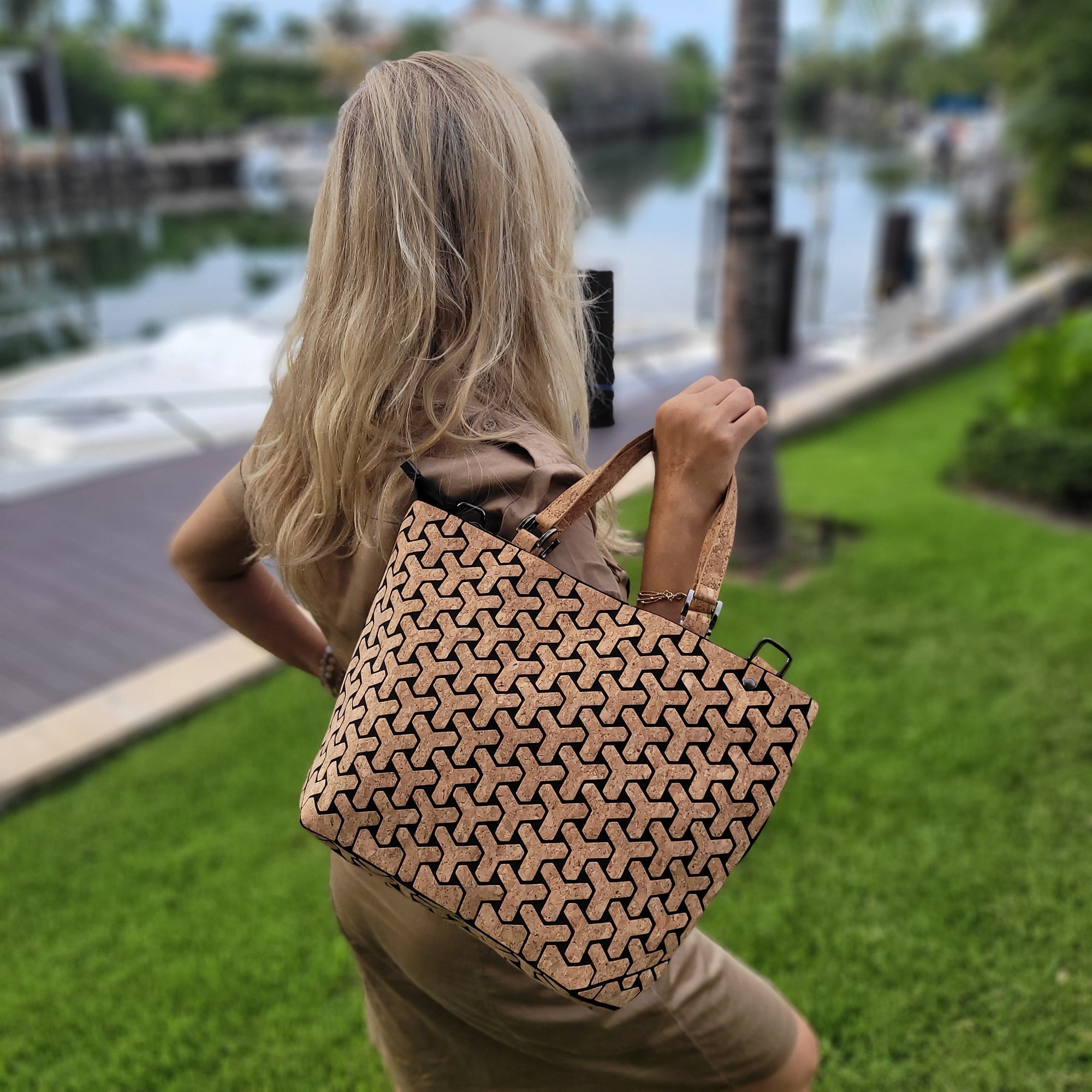 Cork Tote, Handbag, Shoulder Bag TOT-033