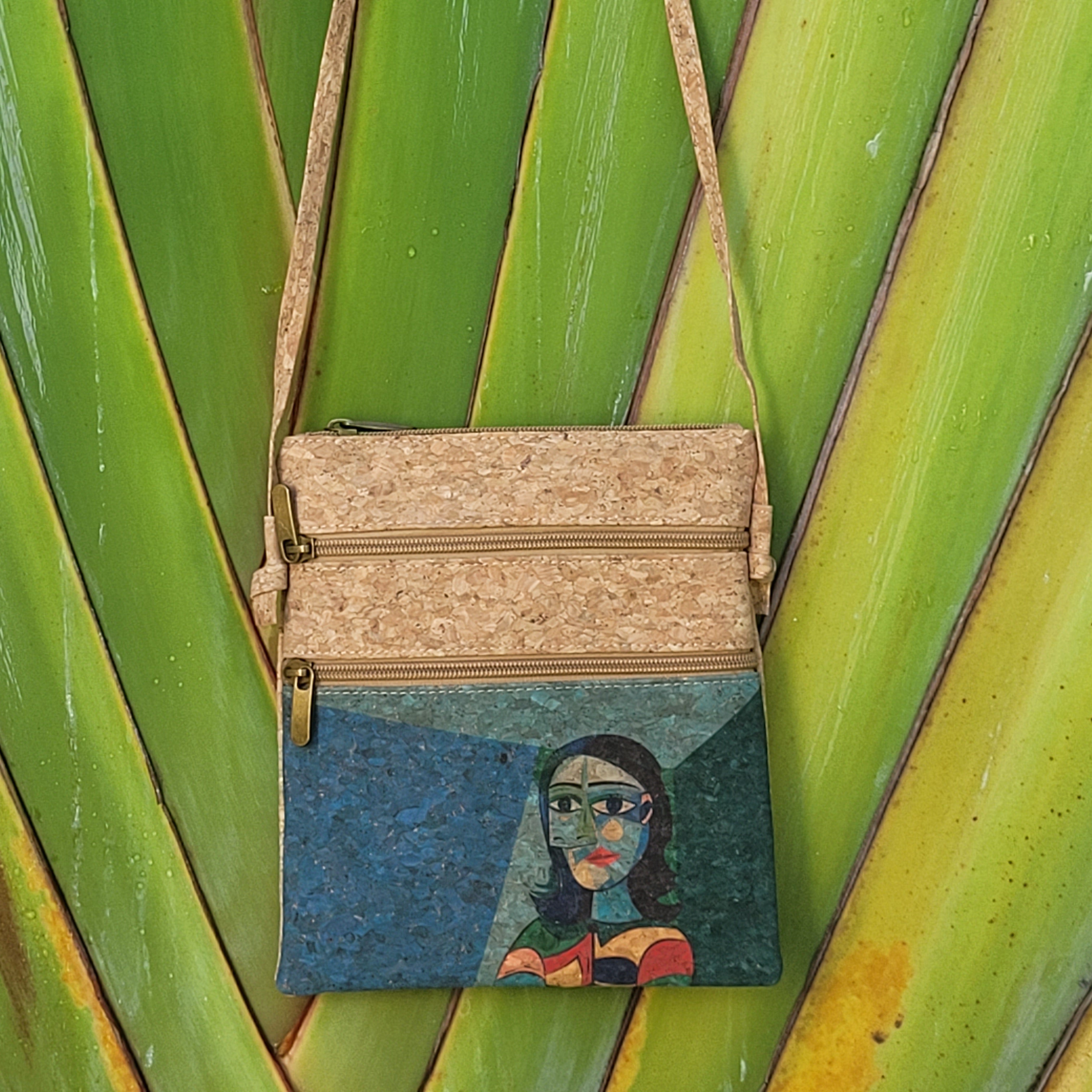 Cork Crossbody Painters Collection OMZ-114