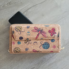 Cork phone wallet cross body with cellphone compartment PHBAG-134