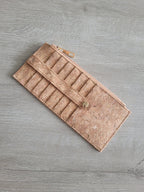 Cork Cart / checkbook Holder Long Wallet CUZ-144