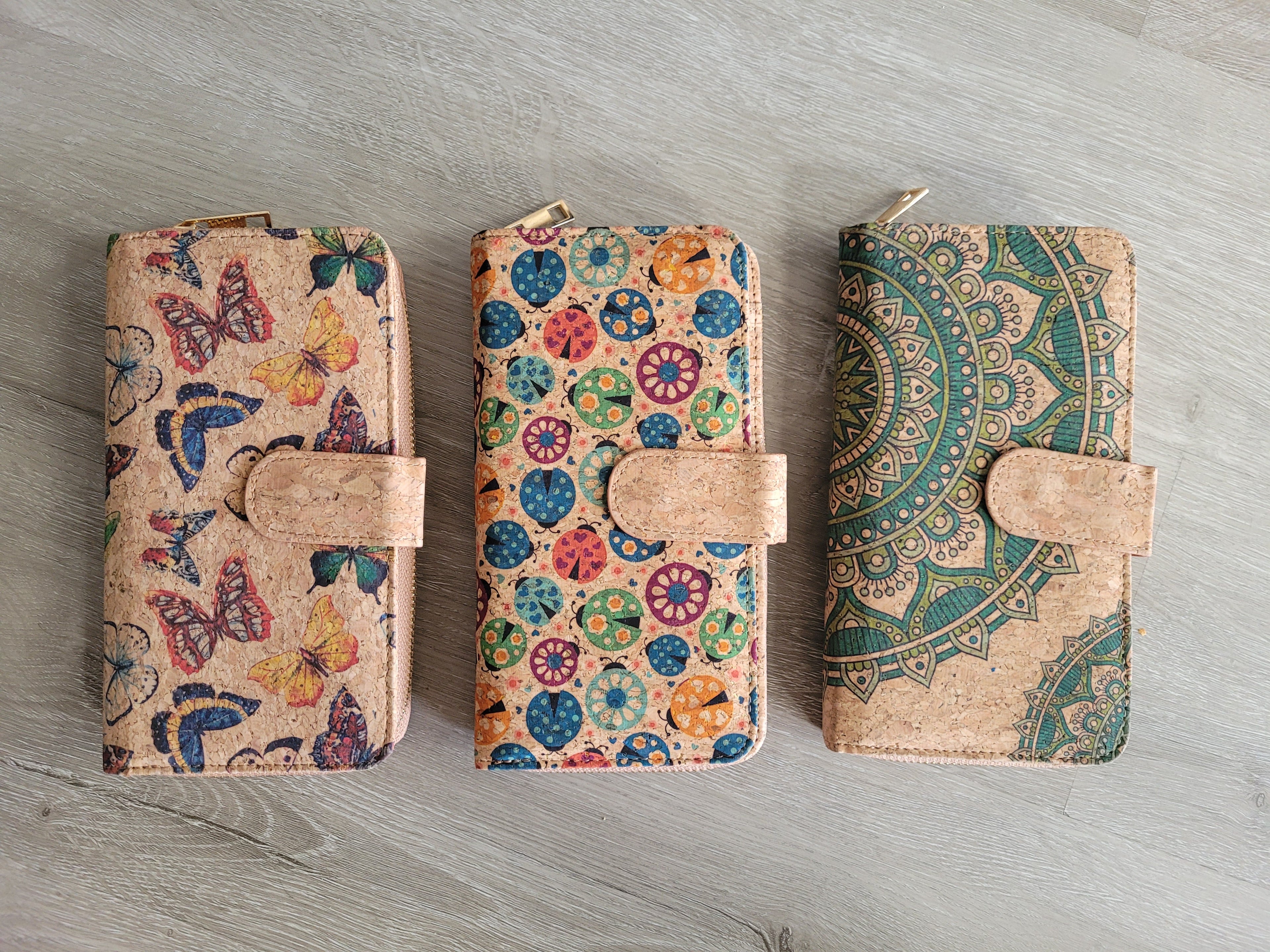 Cork Zipper Wallet CUZ-125