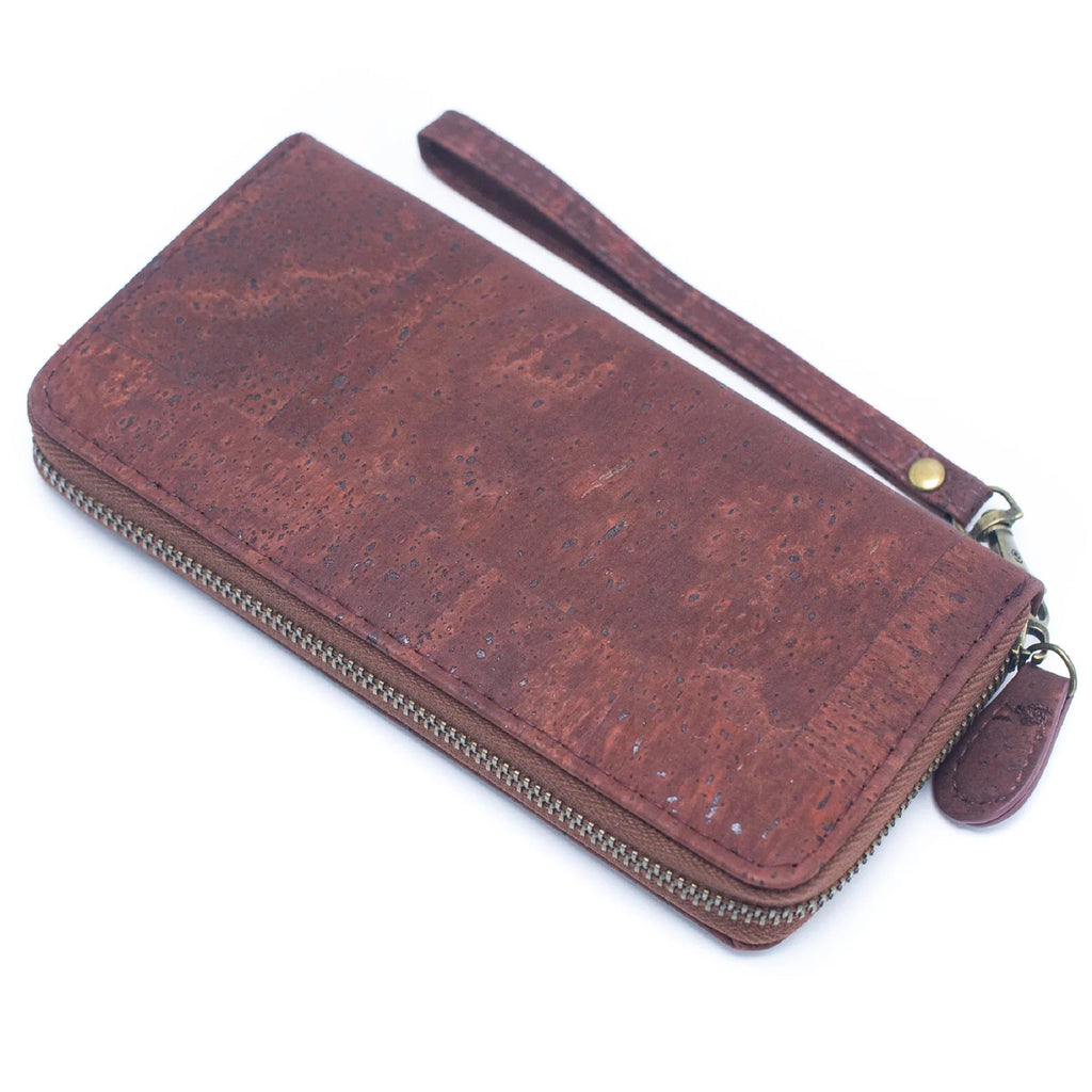 Cork Zipper Wallet Plain CUZ-140
