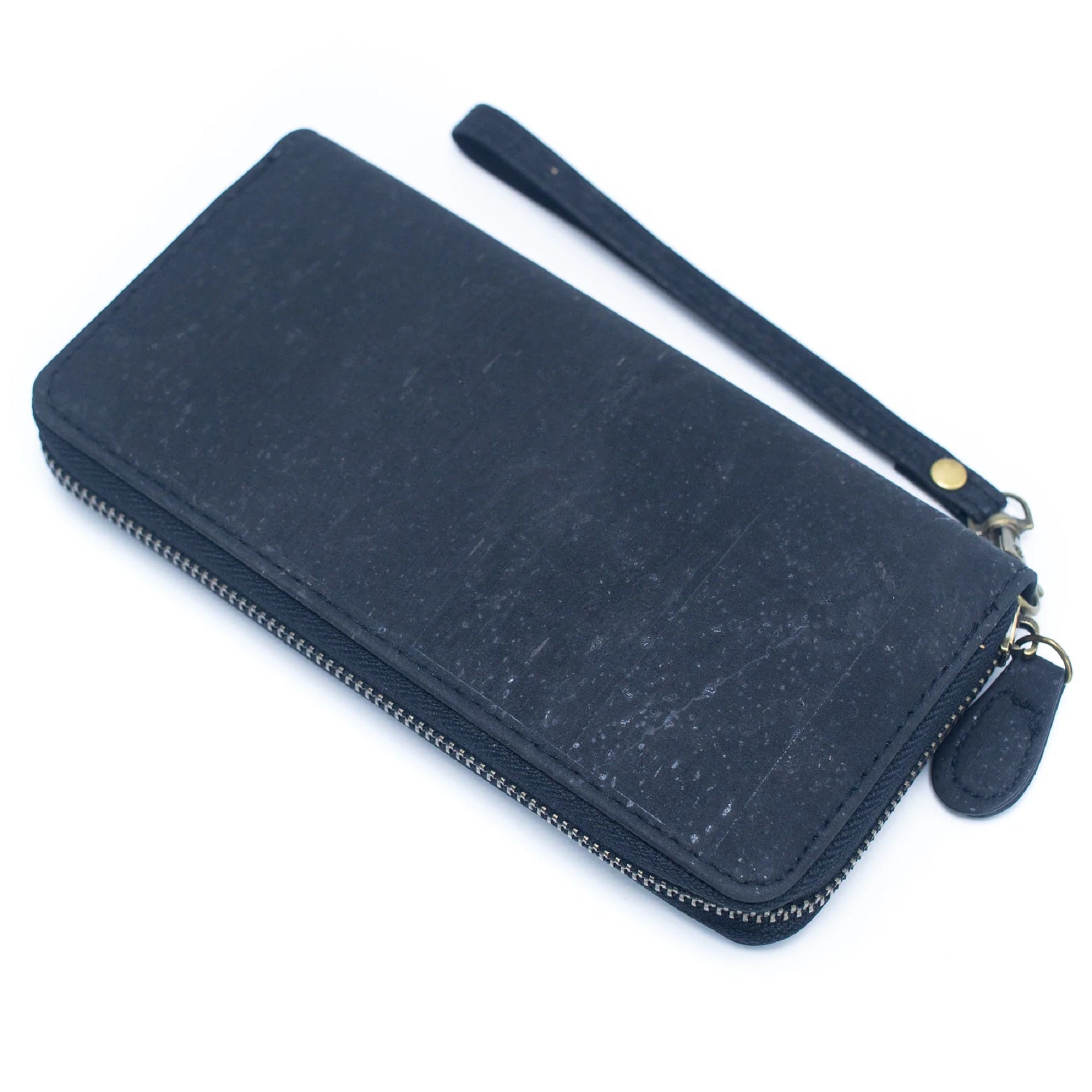 Cork Zipper Wallet Plain CUZ-140