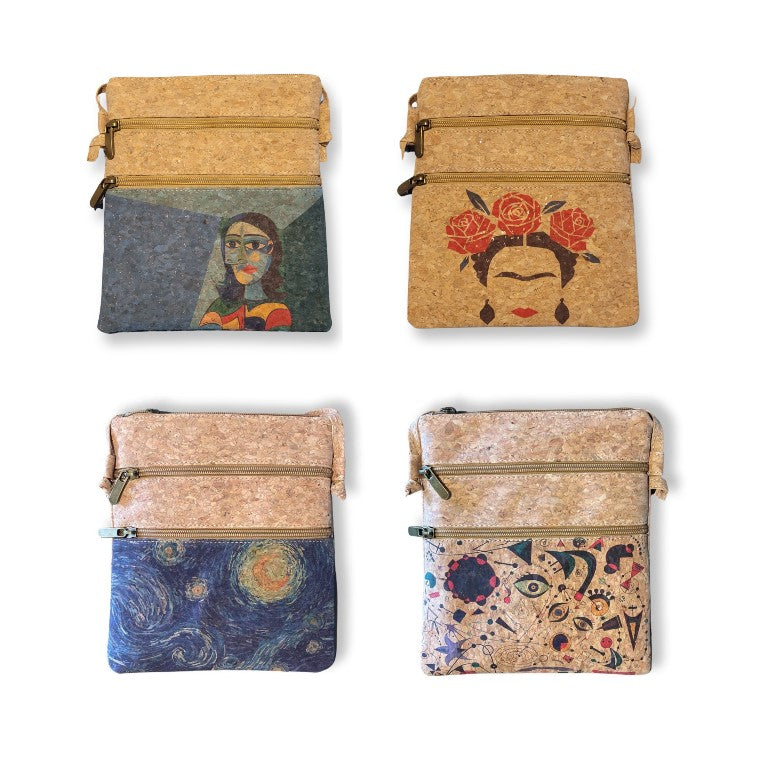Cork Crossbody Painters Collection OMZ-114