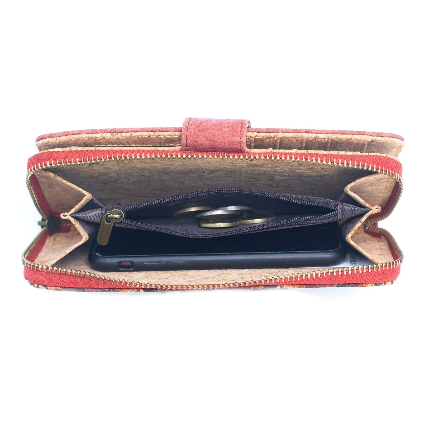 Cork Zipper Wallet CUZ-125