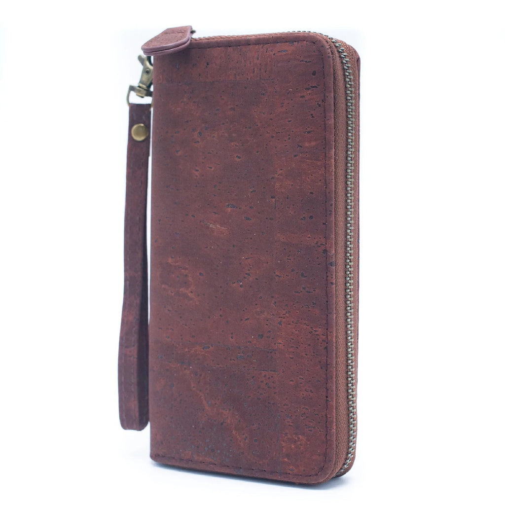 Cork Zipper Wallet Plain CUZ-140