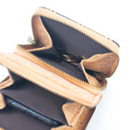 Cork Crossbody Phone Bag with Triple Zipper Design PBAG-121A