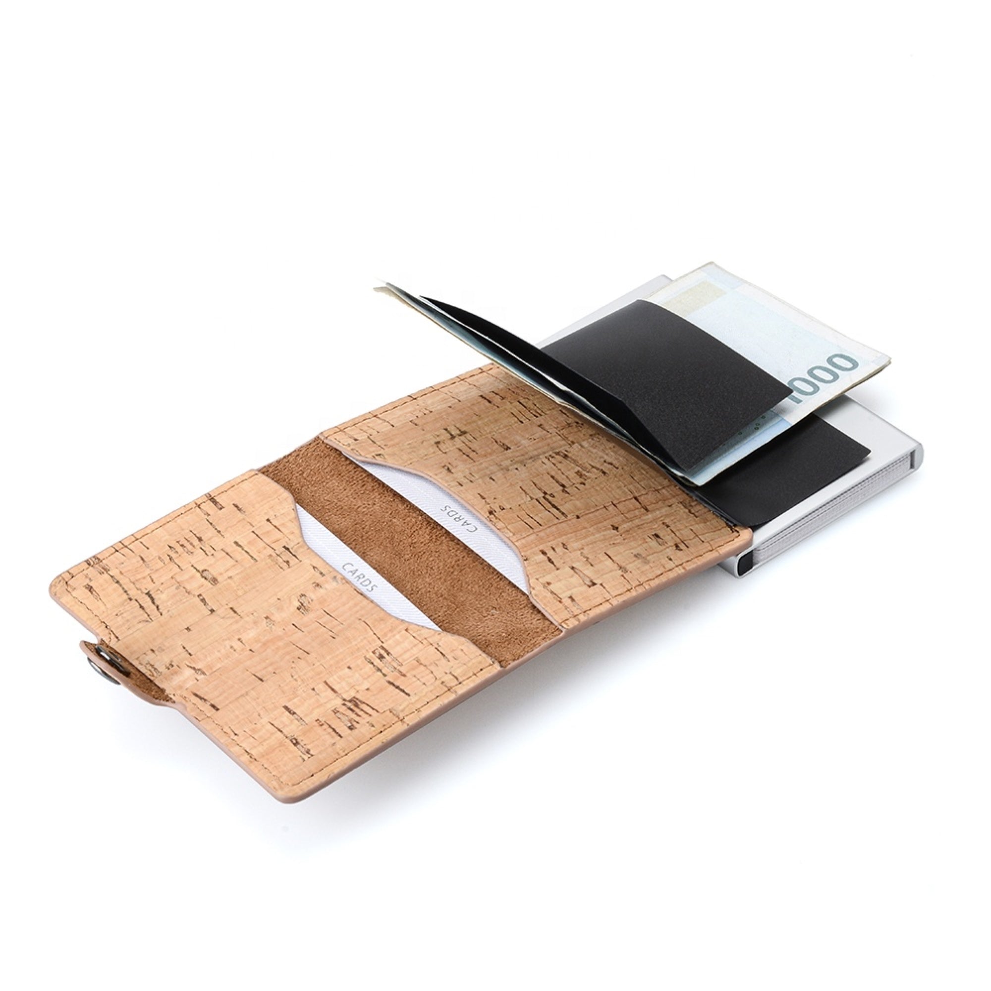 Cork Pop Up Wallet / Cart Holder ECUZ-100