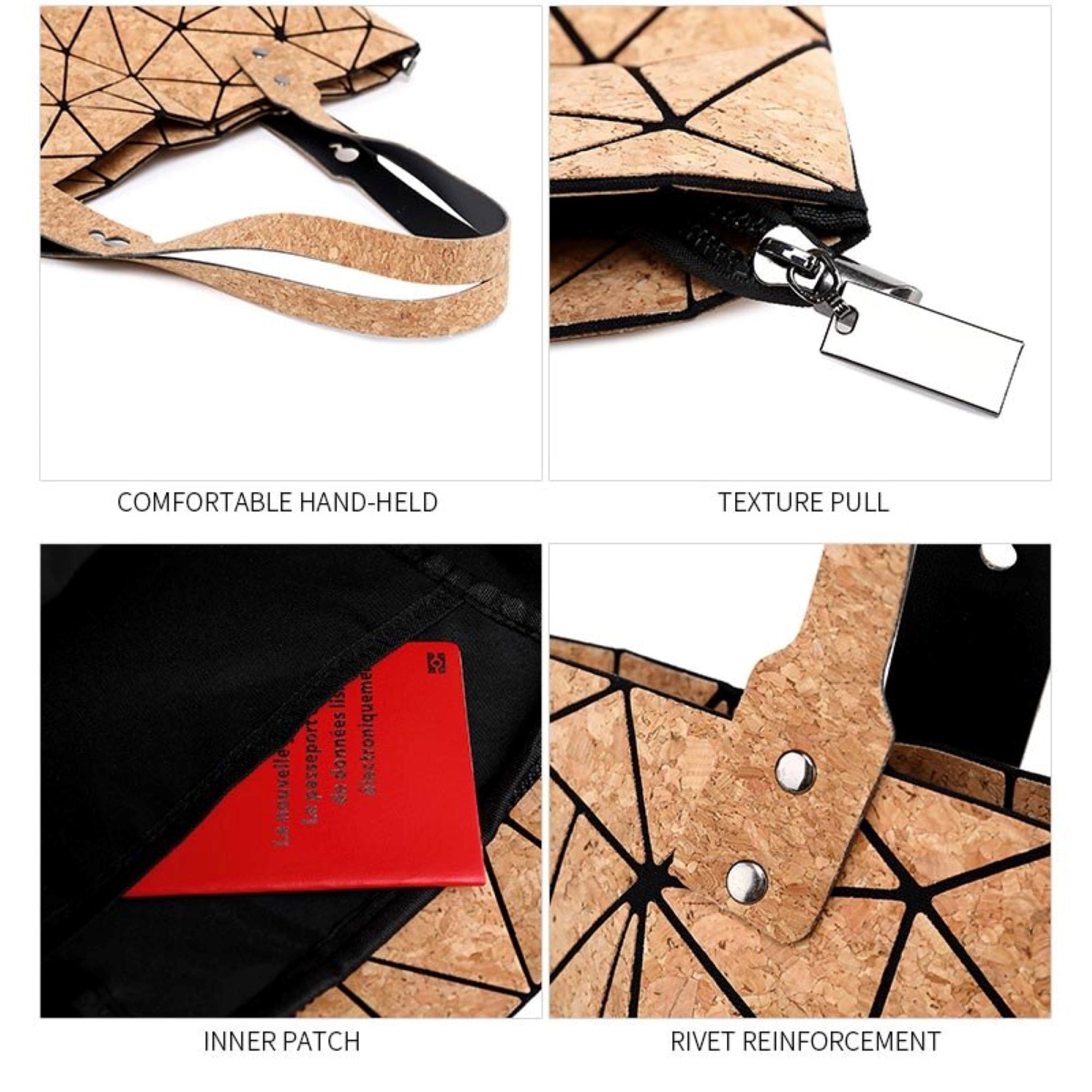 Cork Tote, Handbag, Shoulder Bag TOT-01