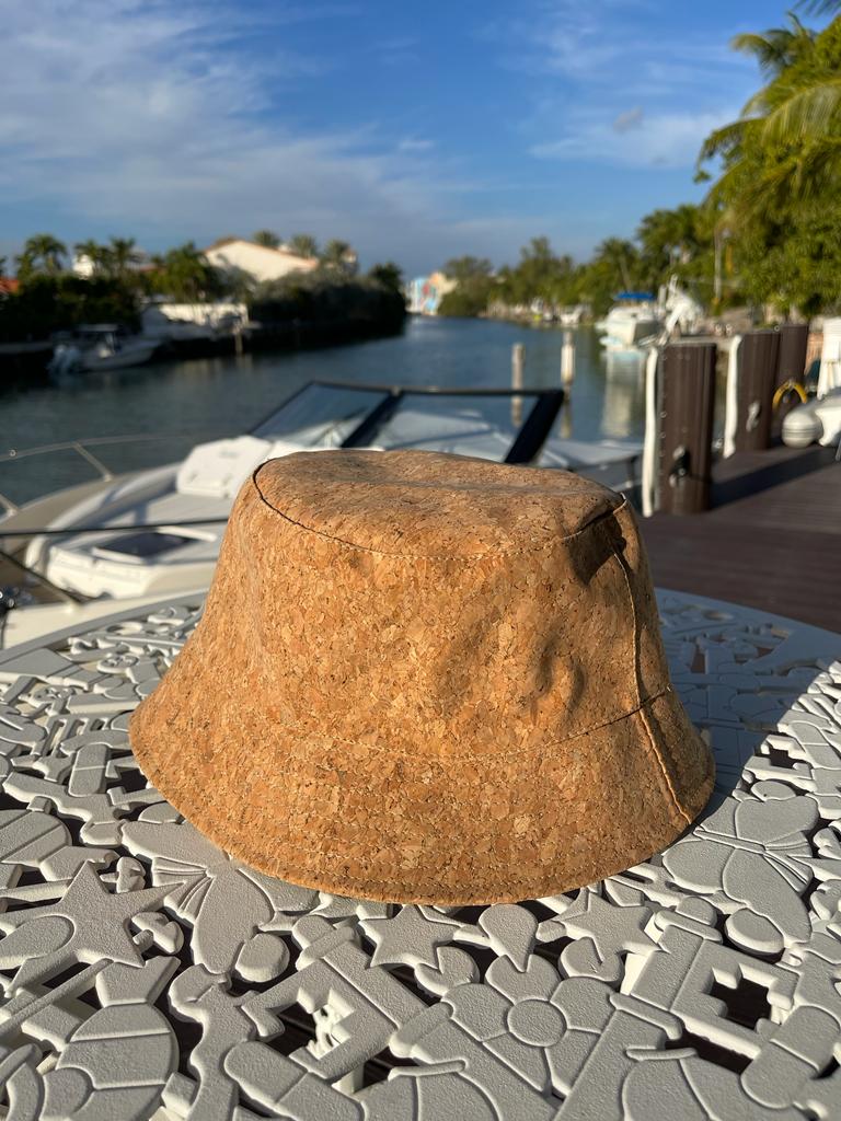 Medium Size Cork Bucket Hat SAPKA-06