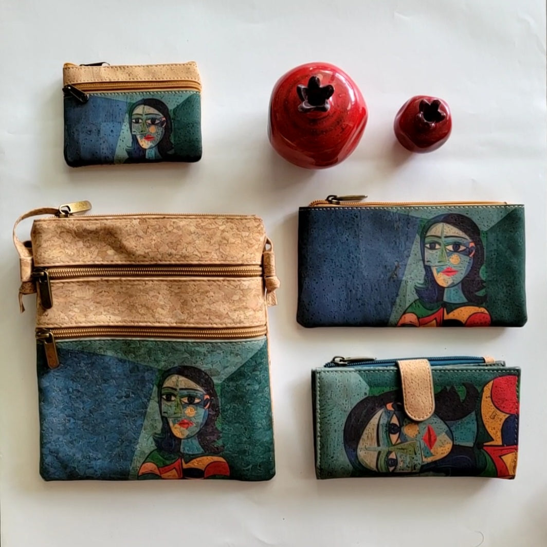 Cork Crossbody Painters Collection OMZ-114