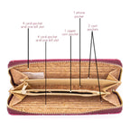 Cork Zipper Wallet Plain CUZ-138