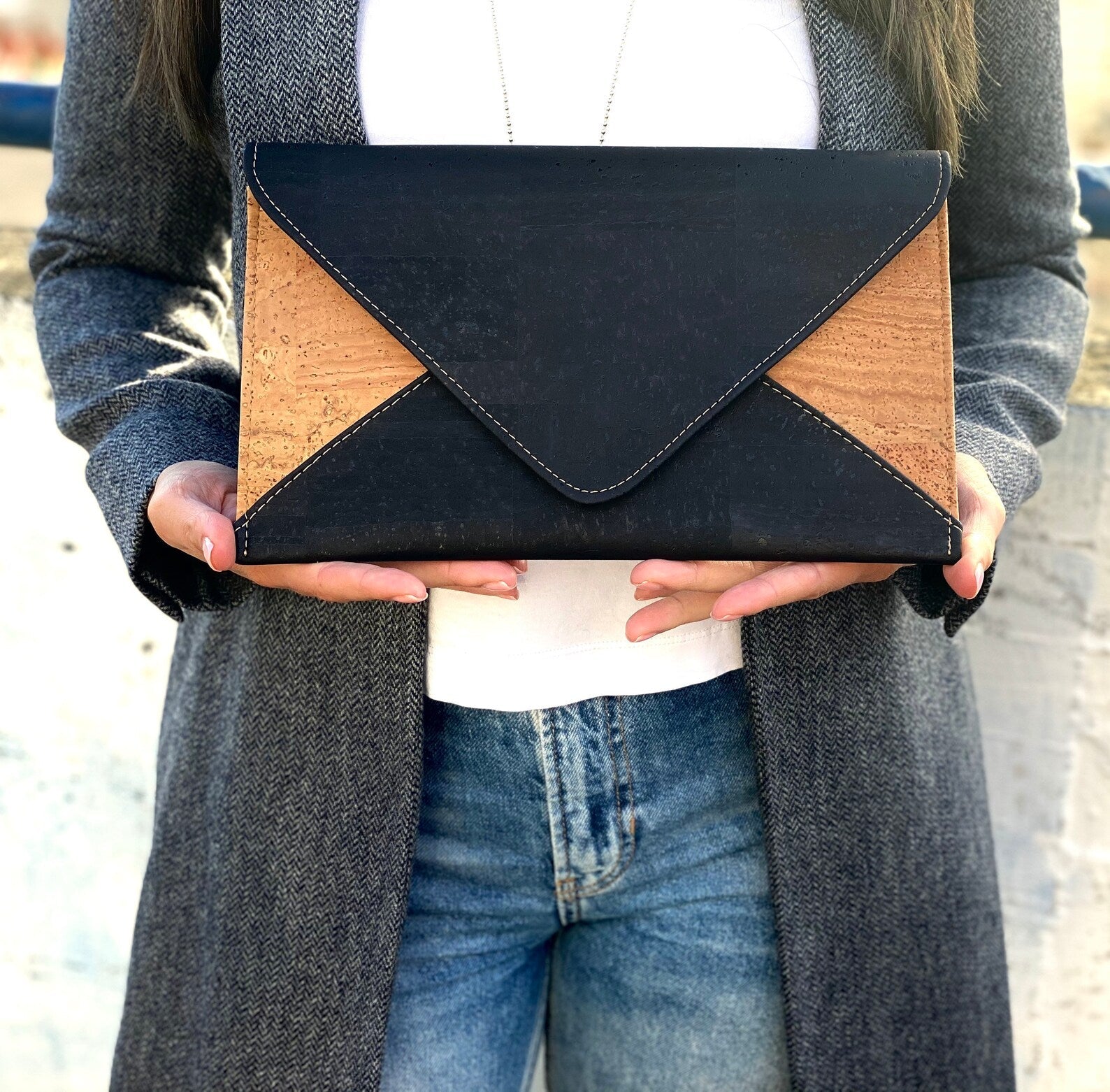 Cork Crossbody, Clutch, Shoulder Bag OMZ-017