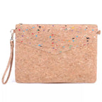 Cork Clutch & Wristlet OMZ-10-1