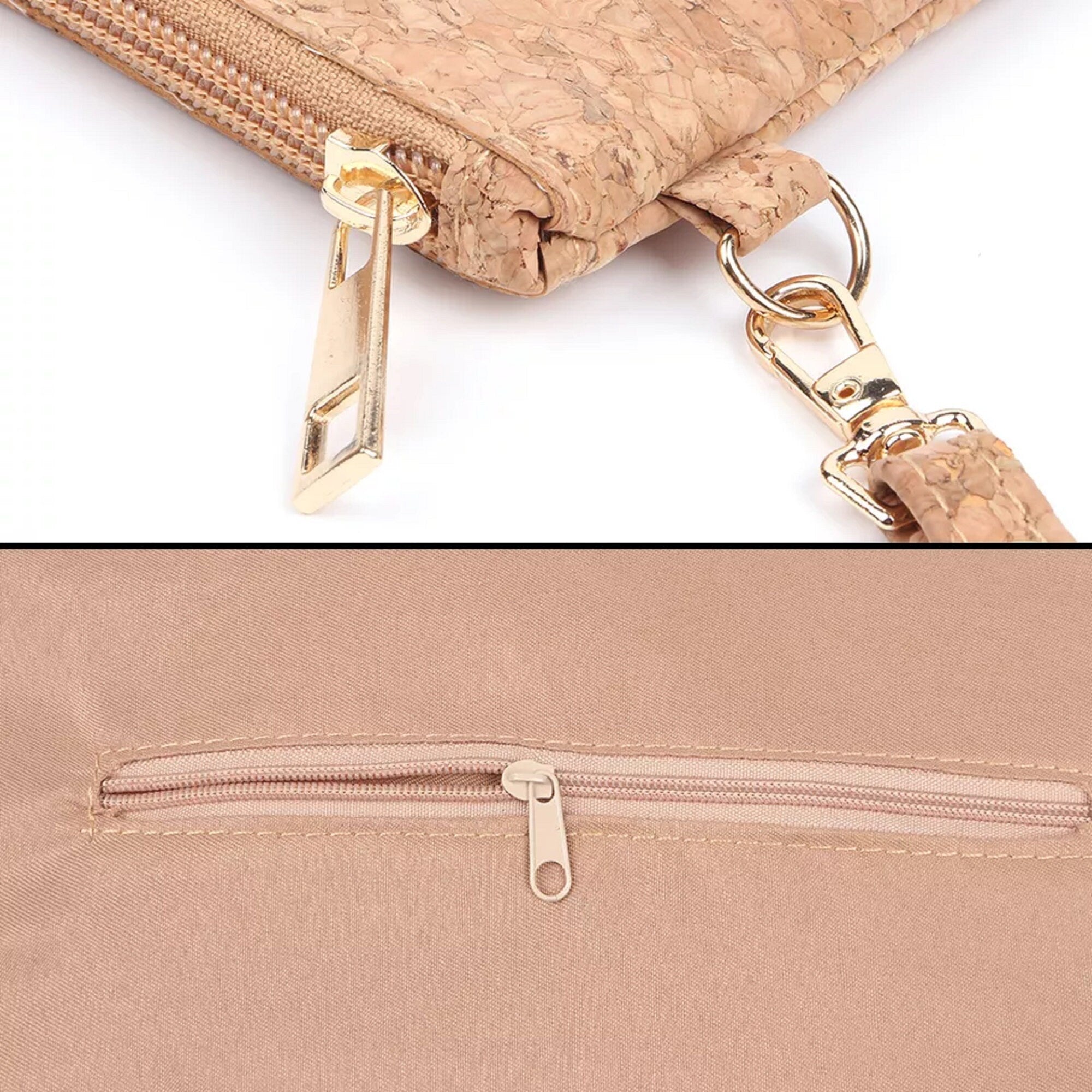 Cork Clutch & Wristlet OMZ-10-1