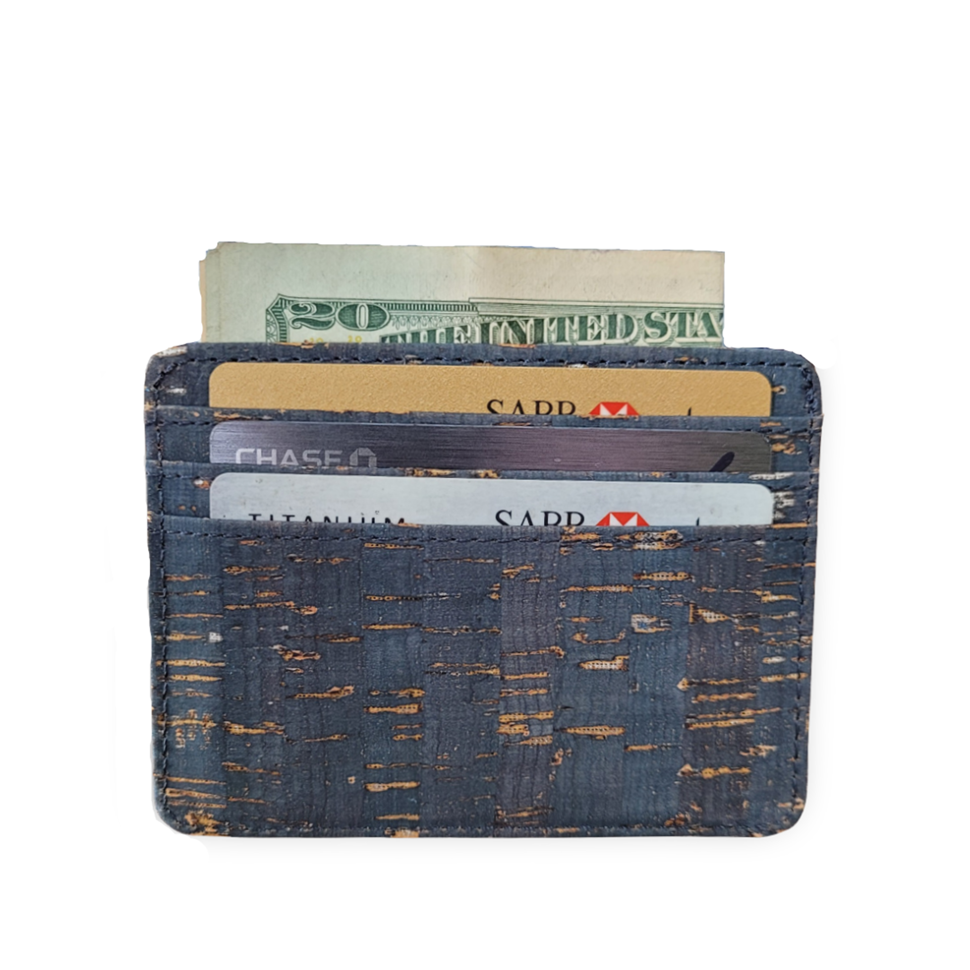 Minimalistic CORK Credit Card Holder Wallet CP-102