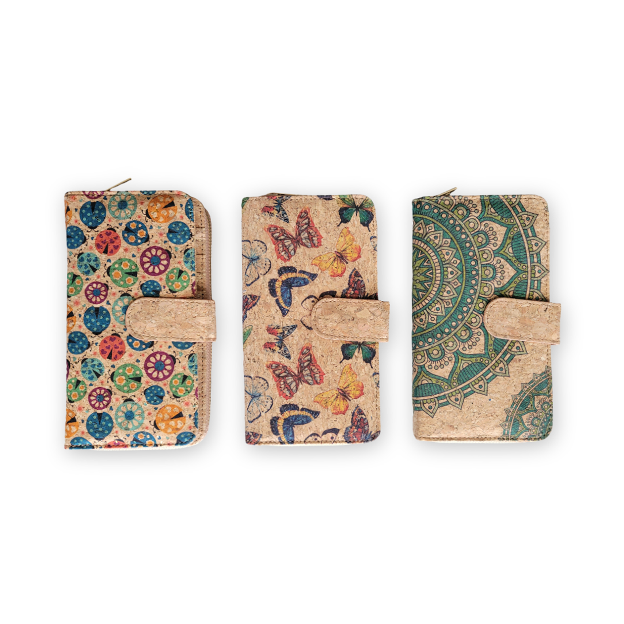Cork Zipper Wallet CUZ-125